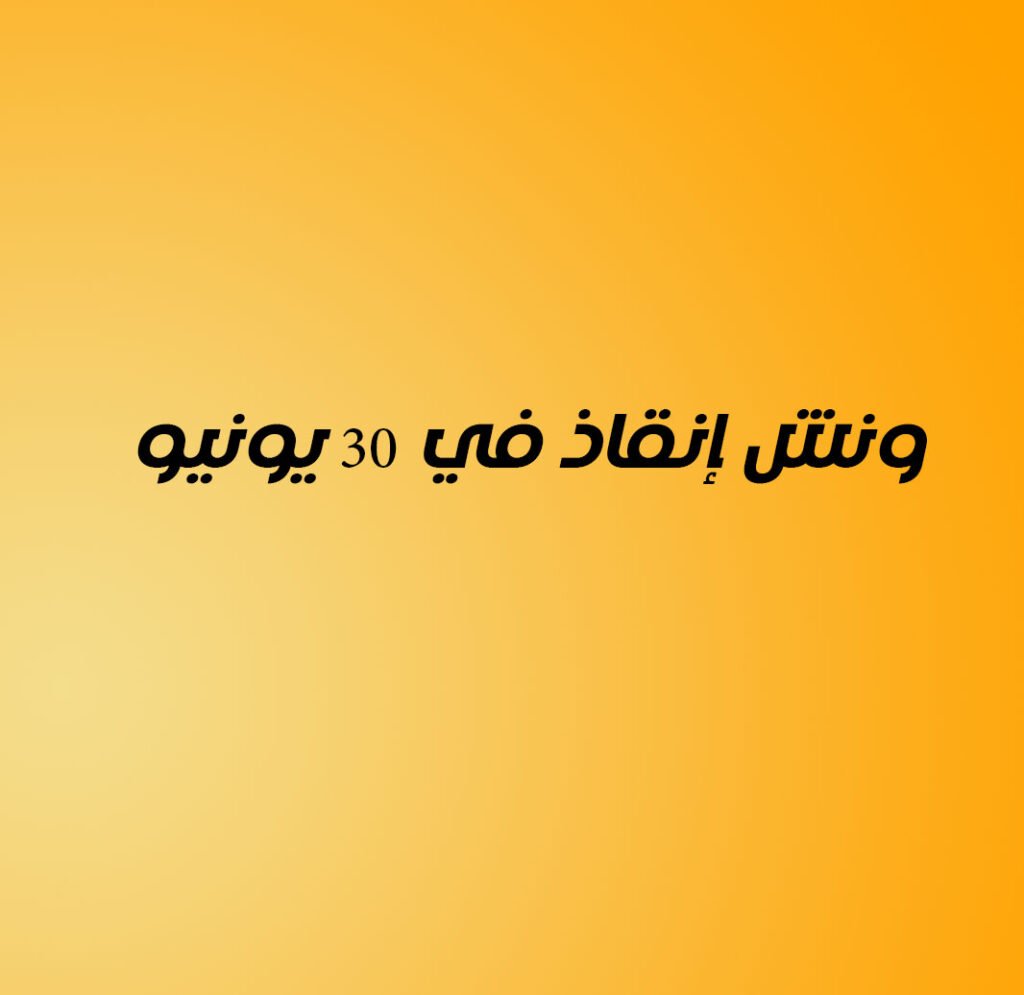 ونش إنقاذ في 30 يونيو